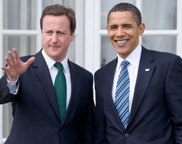 David Cameron y Barack Obama