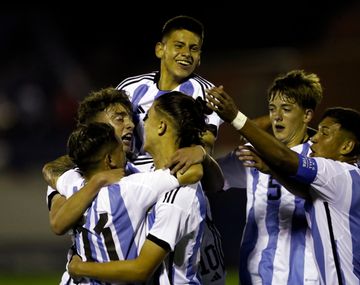 Copa Ciudad de Ezeiza: la Selección Argentina sub 17 goleó a Perú