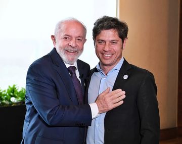 Kicillof se reunió con Lula en México