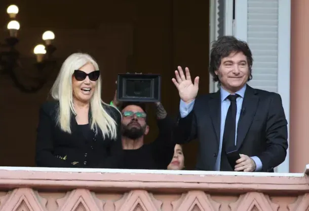 Bronca en Telefe por la foto de Susana Giménez con Javier Milei en Casa Rosada.