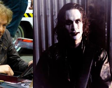 Michael Masseey y Brandon Lee