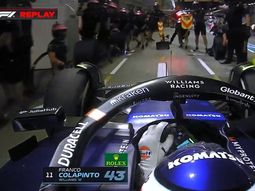 Blooper de Colapinto en la F1: se equivocó de box y paró en el de Alpine