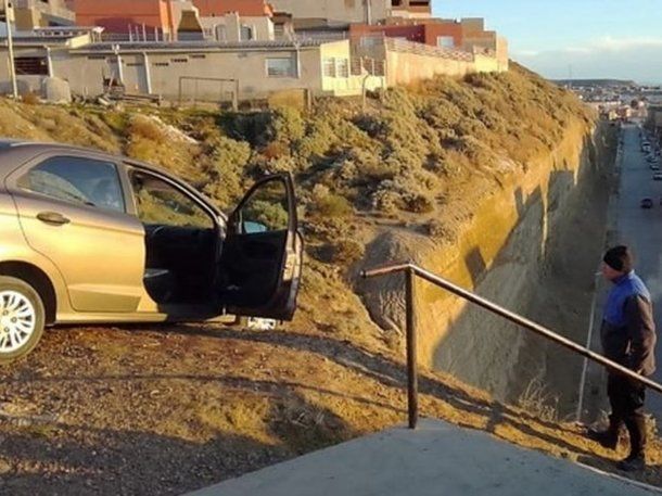 Santa Cruz: se quedó dormido al borde de un precipicio y se salvó de milagro.&nbsp;