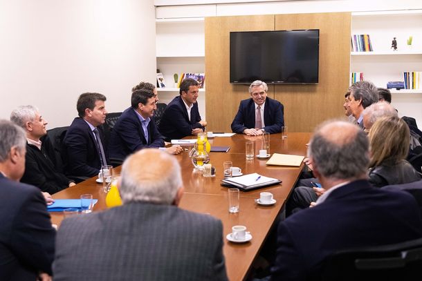 Con el apoyo de empresarios alimenticios, Alberto Fernández avanza con  su plan contra el hambre