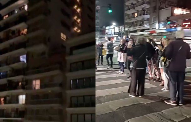 Cacerolazos en CABA durante la cadena nacional de Javier Milei