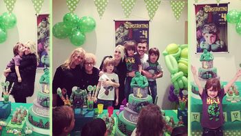 sin maxi, wanda festejo el cumple de su hijo sin maxi, wanda festejo el cumple de su hijo