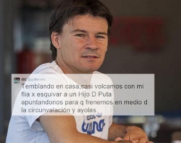 El mal momento que vivió Guillermo Coria