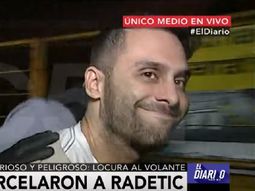 Alejandro Radetic habló tras ser excarcelado Alejandro Radetic habló tras ser excarcelado