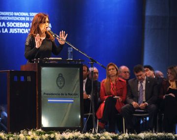 CFK: No propondré ningún cambio en la Constitución
