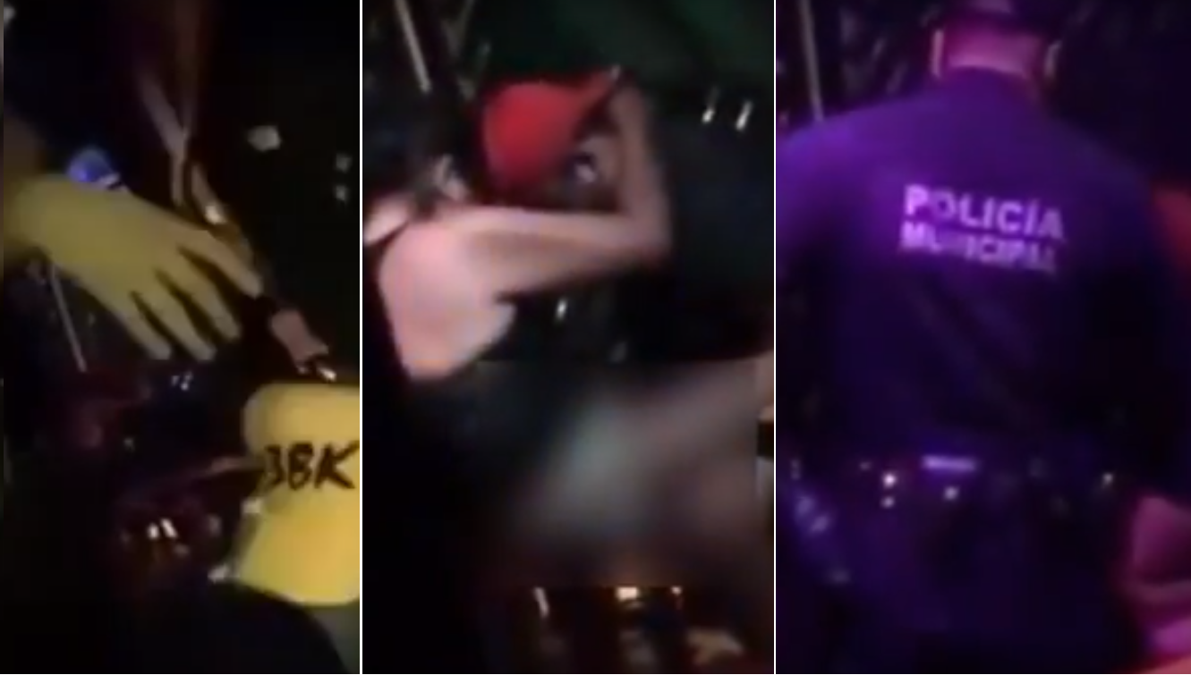 No aguantaron más: salieron de bailar, tuvieron sexo contra un árbol y los  grabaron