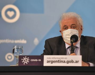 Ginés González García, ministro de Salud de la Nación