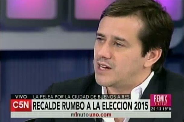 Recalde confía en que Macri no será presidente: Los argentinos no quieren retroceder