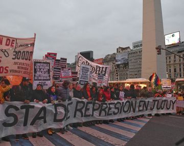 Marchas en Jujuy y Buenos Aires contra la represión