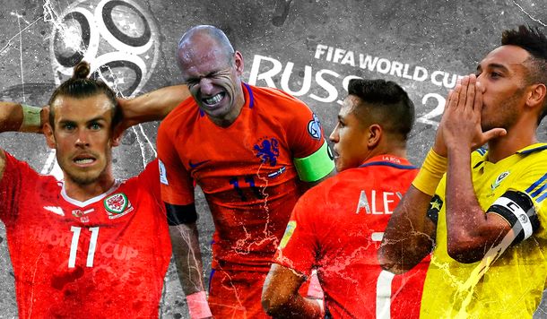 El 11 de los que no: las estrellas del fútbol que estarán ausentes en Rusia 2018