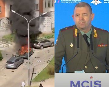 Asesinan a importante general con un coche bomba en Moscú