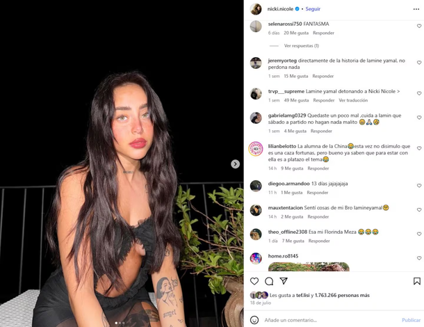 El rumor que involucra a Nicki Nicole y a Franco Mastantuono