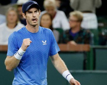 Andy Murray fue abucheado por el público en Indian Wells