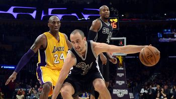 La zurda de Ginóbili, premiada por los fanáticos La zurda de Ginóbili, premiada por los fanáticos