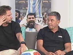 Mariposas en el estómago: la primera intervención de Marcelo Gallardo en su debut en TV Mariposas en el estómago: la primera intervención de Marcelo Gallardo en su debut en TV