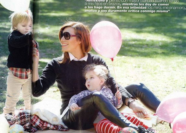 Flor de la V festejó los dos años de sus hijos y ya quiere agrandar la familia