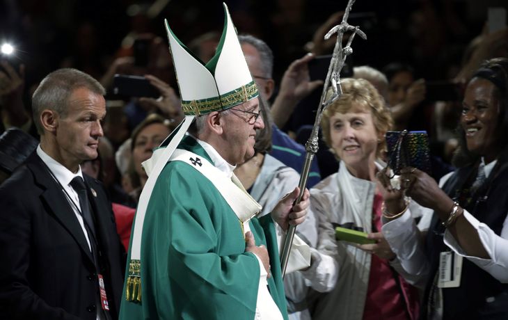 El Papa en el Madison Square Garden