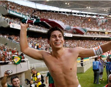 El mediocampista es ídolo en Fluminense, clásico rival del Flamengo. O era...