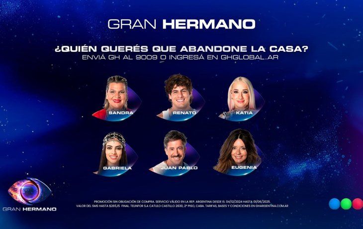 Cómo votar gratis al nominado que querés que se vaya en Gran Hermano