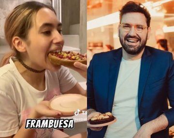 Damián Betular le respondió a la tiktoker que criticó su pastelería