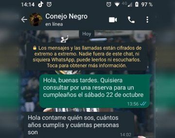 El insólito requisito de un bar de Chaco para reservar y festejar un cumpleaños