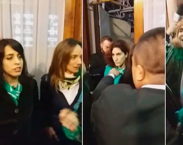 No dejaron ingresar a diputadas al Senado
