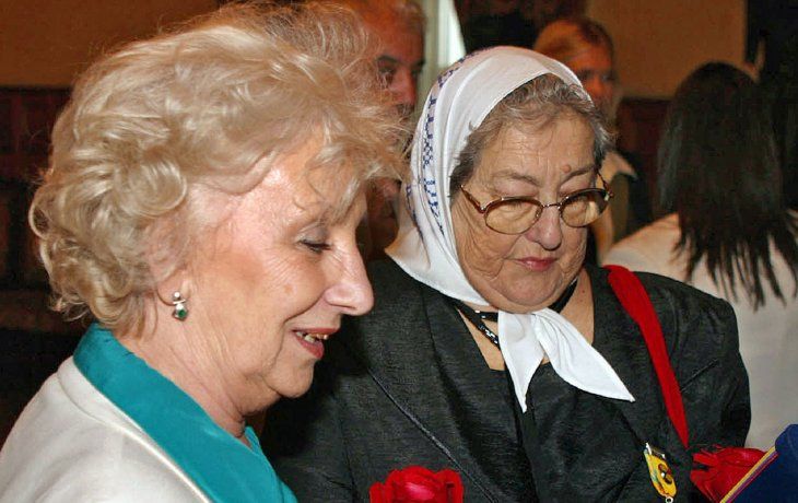 Las Abuelas de Plaza de Mayo despiden a Hebe de Bonafini