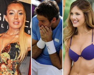 Del Potro se quedó sin novia y sin la ex hermana Pombo