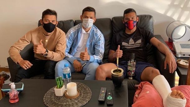 ¿Paz en San Lorenzo? Los Romero visitaron a Andrés Herrera