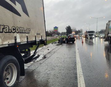 Tragedia en Panamericana: una persona murió en un choque contra un camión