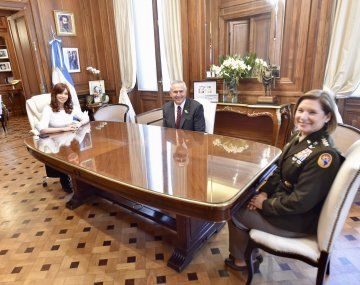 Cristina Kirchner recibió a la jefa del Comando Sur de Estados Unidos