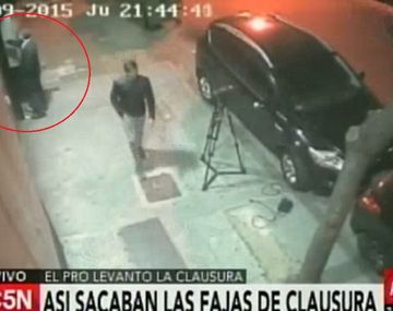 Sin firma previa del acta: así sacaron las fajas de clausura en C5N