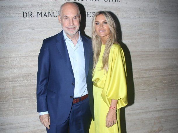 Horacio Rodríguez Larreta y Milagros Maylin se casaron Horacio Rodríguez Larreta y Milagros Maylin se casaron