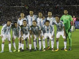Así salió Argentina para jugar ante Uruguay en el Centenario Así salió Argentina para jugar ante Uruguay en el Centenario