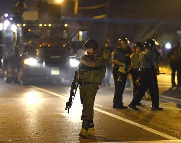 Protestas por el crimen del afroamericano Michael Brown, en agosto