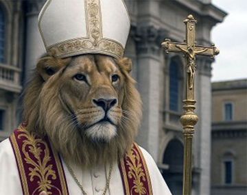 Masivas críticas a Javier Milei por la ilustración que publicó sobre el papa León XIV