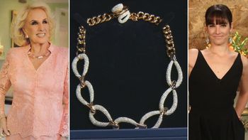 mirtha legrand, desafiada por juana viale para que done el collar que le regalo moyano mirtha legrand, desafiada por juana viale para que done el collar que le regalo moyano