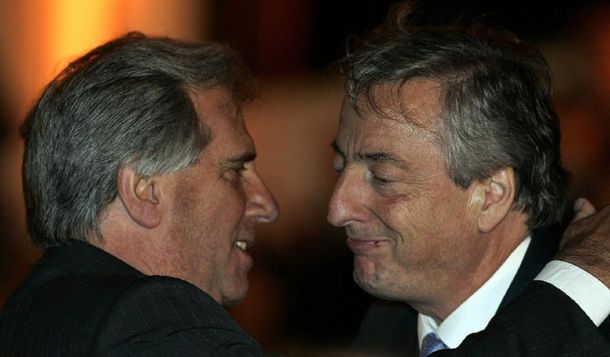 Kirchner tabaré EFE