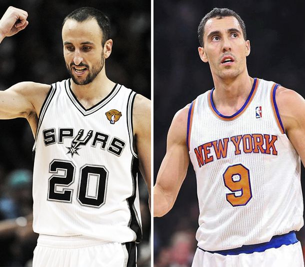 Ginóbili se quedó con el duelo de argentinos ante Prigioni