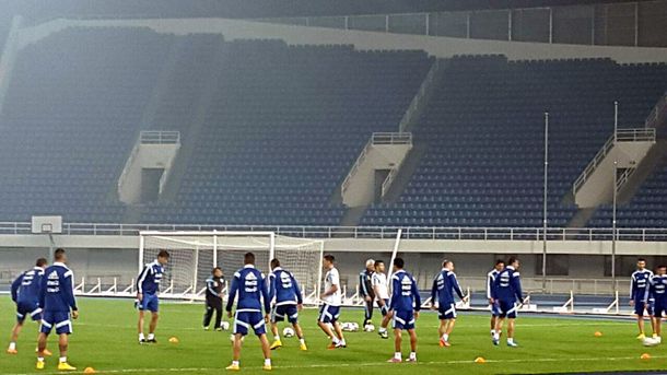 Locales otra vez: la selección argentina es furor en China