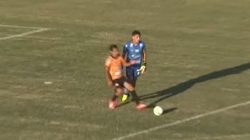 García apeló a toda su picardía para convertir García apeló a toda su picardía para convertir