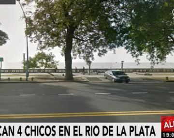 Reanudan la búsqueda de una chica que nadaba en el Río de la Plata