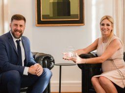 Grooming Argentina reconoció a Fabiola Yañez por su labor