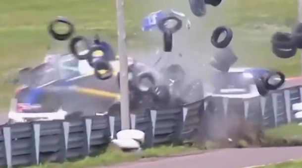 Aterrador accidente en el Turismo Pista: el fuerte choque de Matías Cantarini en Entre Ríos