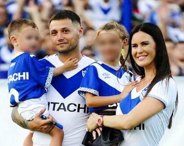 Mauro Zárate y Natalie Weber
