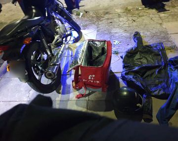 Se hacía pasar por trabajador de una app de delivery y era motochorro